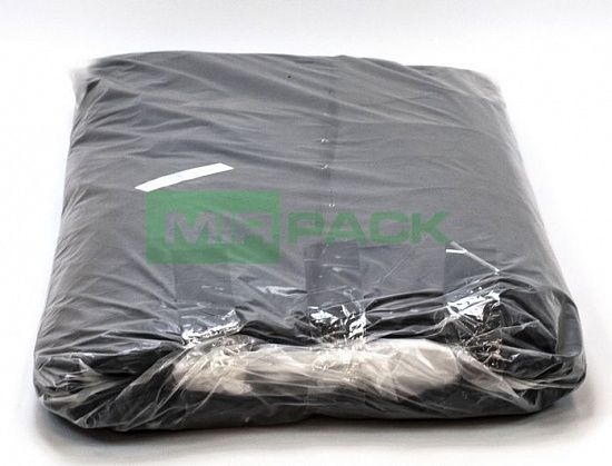 Мешки для мусора 360 литров, 50 мкм, черные, ПВД в пачках - Вид 2